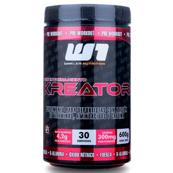 Pre Entrenamiento Kreator 600 Grs Winkler Nutrition